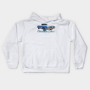 1970 Oldsmobile Cutlass Convertible Kids Hoodie